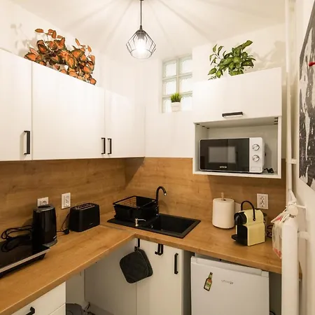 아파트 Ujbudacenter Apartman 부다페스트
